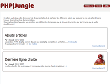 Tablet Screenshot of phpjungle.info